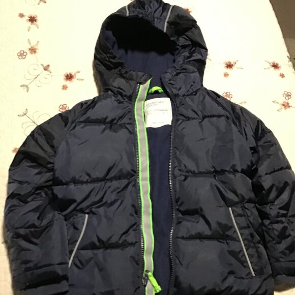Navy Crewcuts Everyday Boy's Winter Puffer Jacket, Size 4-5